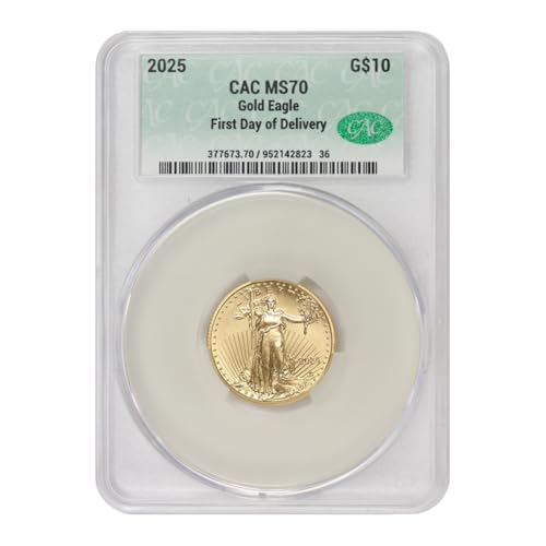 2026 1/4 Oz American Gold Eagle MS-70 First Day of Delivery