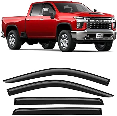 Sun Visors For Chevrolet Silverado 2500 Smoke Window Vent Visors - Foto 3