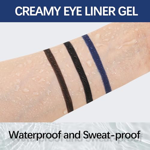 Eyeliner Gel Pot, Gel delineador de ojos miniatura 5