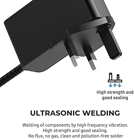 HKY 18V DC Power Supply for Pure Evoke DAB Radio C-F6 C-D6 C-D4 DAB Radio All-in-One System UK Mains Adaptor Power Lead Cord 18V 2A 1.33A Fit, MAJORITY Snowdon II TV Sound bar PSU Switching Adapter