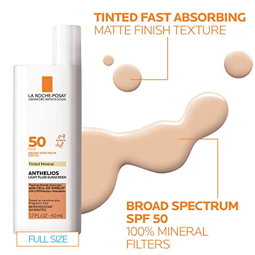 image for La Roche-Posay Skin Care Set Anthelios Tinted Sunscreen SPF 50 & Trave