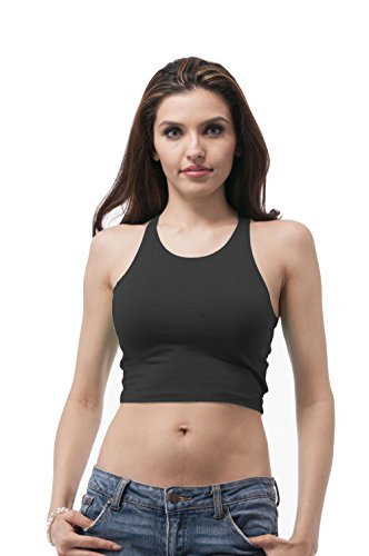 Plain Sleeveless Tank top Crop top