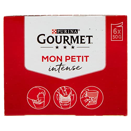 PURINA Mon Petit Scelta Deliziosa Con Carni Delicate Mangimi Umidi Per Gatti