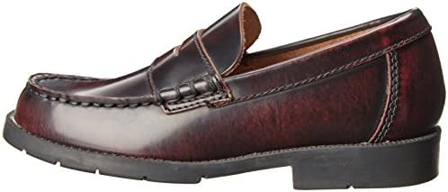 Academie Gear boys Josh - K loafers shoes, Burgundy, 13 Wide Little Kid US | Image 7