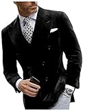 【Occasioni】 Questo blazer può essere indossato per l'ufficio quotidiano, occasioni casual, eventi formali o matrimoni. Puoi abbinarlo a una camicia bianca e a qualsiasi pantalone. Un abbinamento diverso ti offre uno stile diverso