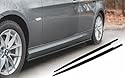 MpTuned BMW E90 Seitenschweller glänzend schwarz für 3er Serie 2004-2011 318i 320i 330i 340i m340i 318d 320d 330d
