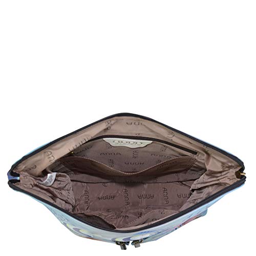 Anna By Anuschka Zip-Top Multi-Compartment Tall Organizer, Treasures Of The Reef #TOP2