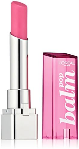 L'OREAL PARIS Colour Riche Balm Pop, 410 Wild Lily, 0.1 Fl. Oz.,Pink