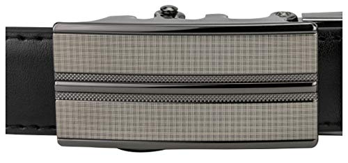 Leather Ratchet Belt for Women, Trim to Fit 18