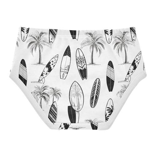 Surfboards Palm Trees Toddler Girls's Underwear 2T 202c18562