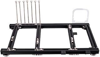 Hopcd DIY Computer Case 20x20 Aluminum Alloy ATX Computer PC Case DIY Open Frame Water-Cooled PC Overlooking Test Platform/Bench (Black)