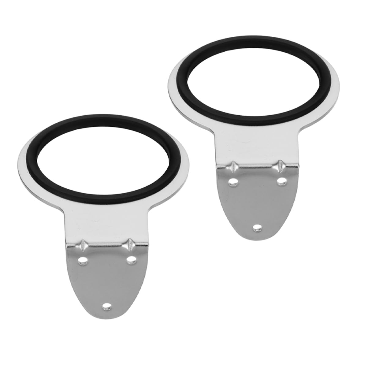 FOMIYES Pcs Wall-mounted Hair Dryer Hanger Stainless Steel Lazy Stand for Salon Bathroom Home