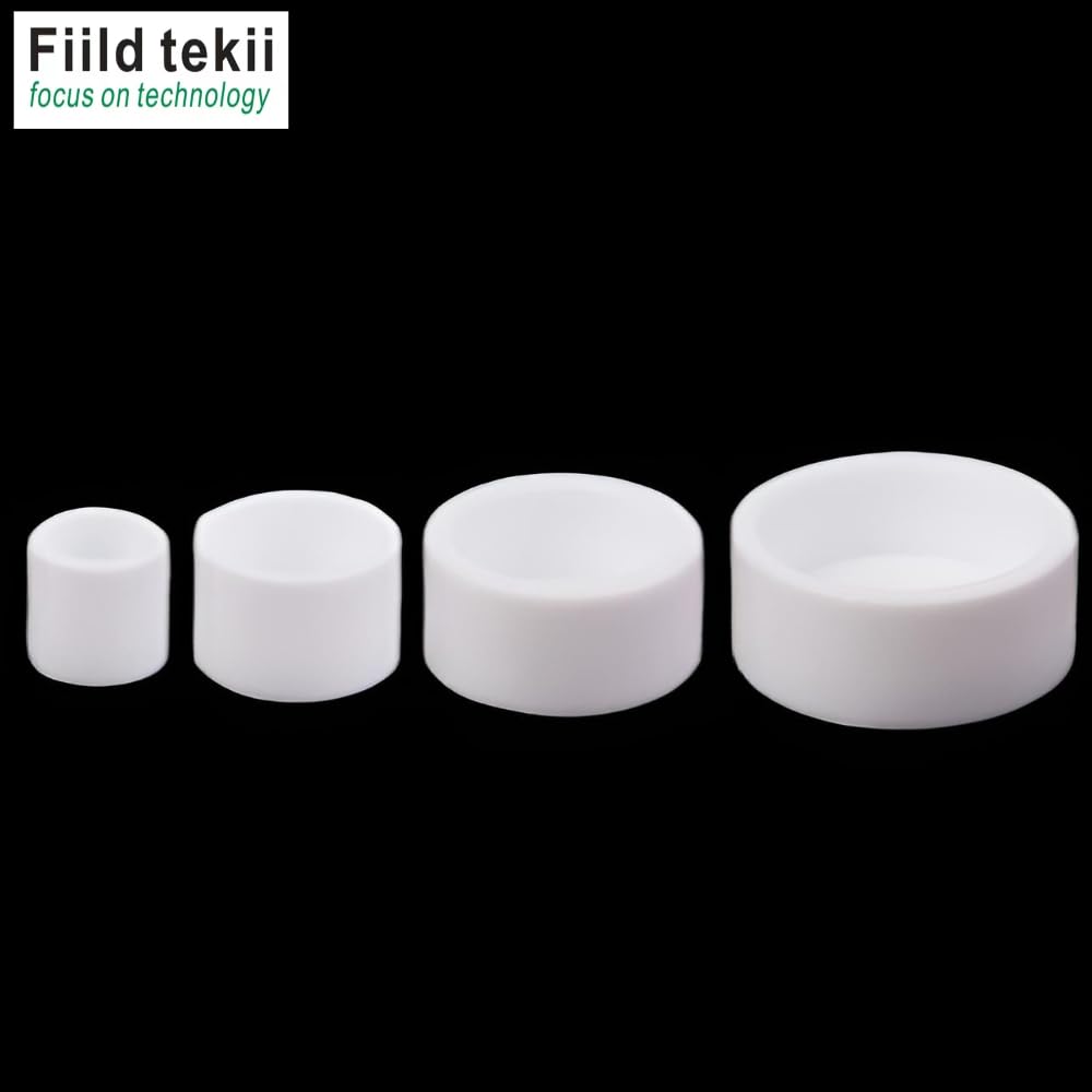 PTFE Thick-Wall Cell Culture Petri Dish,60mm Diameter High Height with Cover 5set Per Pack Teflon Evaporation Dishes Biologically Non-Toxic,Highly Clean,Corrosion Resistance,Durable