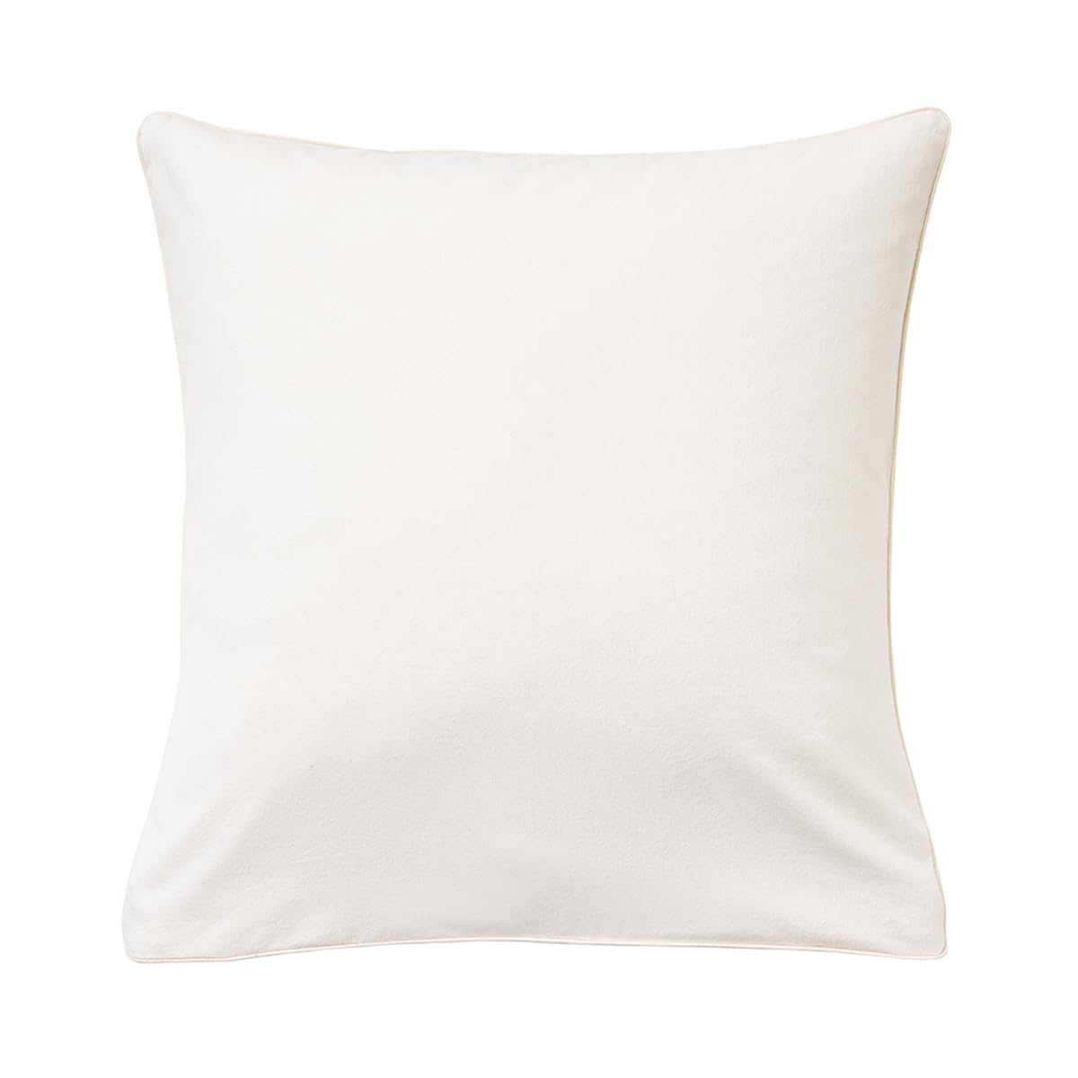 Plain Cotton Flannel Frisson Pillowcase 65 x 65 cm ESSIX
