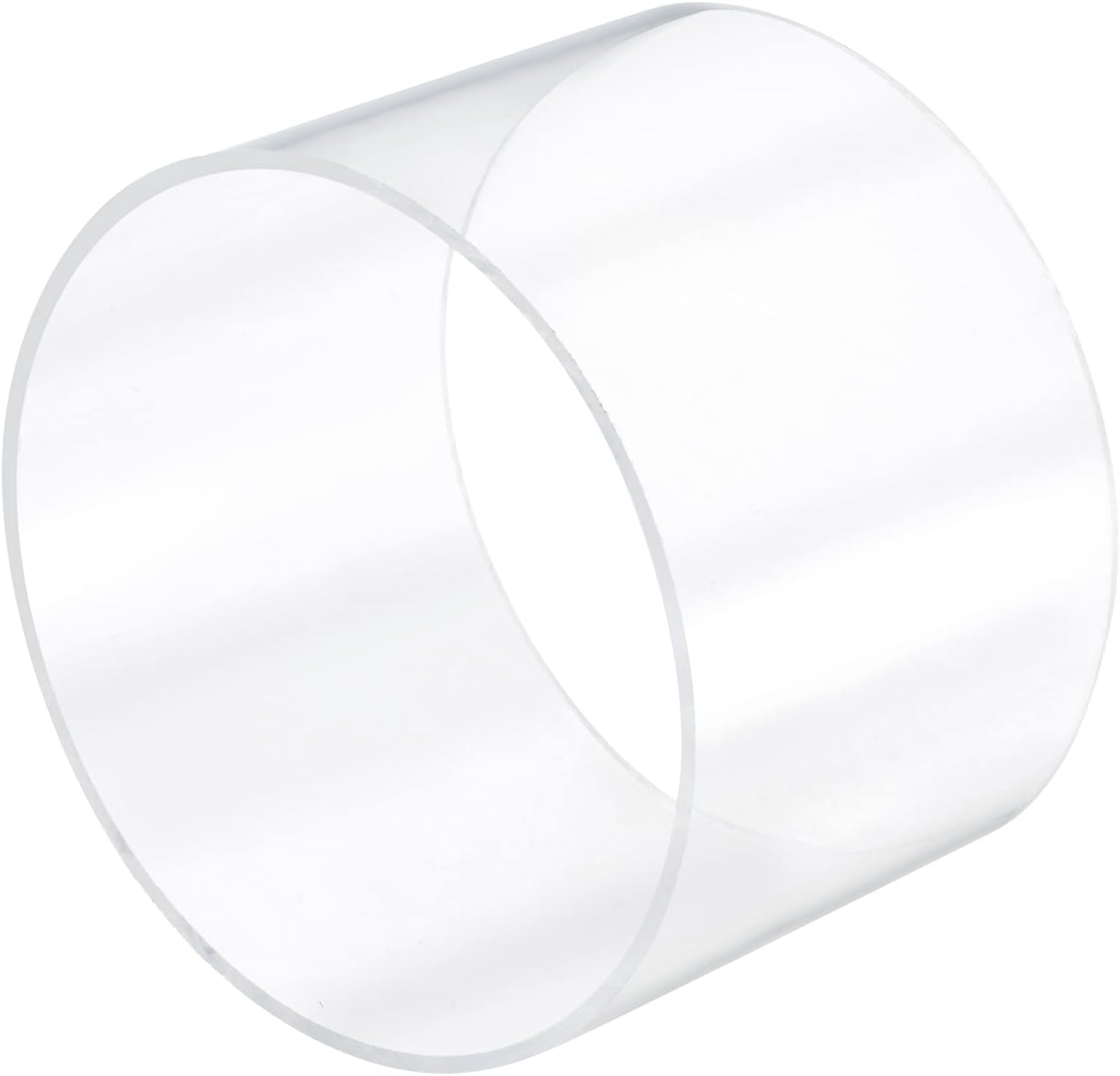 DMiotech 144mm x 150mm 4" Clear Acrylic Pipe Rigid Plastic