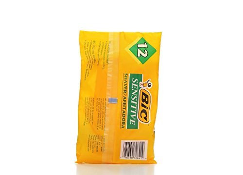 BIC Sensitive Single Blade Shaver, 36 Count