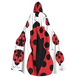 ZHAOUR Disfraz de catarinas divertidas con capucha para Halloween, unisex, para adultos, para cosplay, fiesta, bruja, Jedi, mago