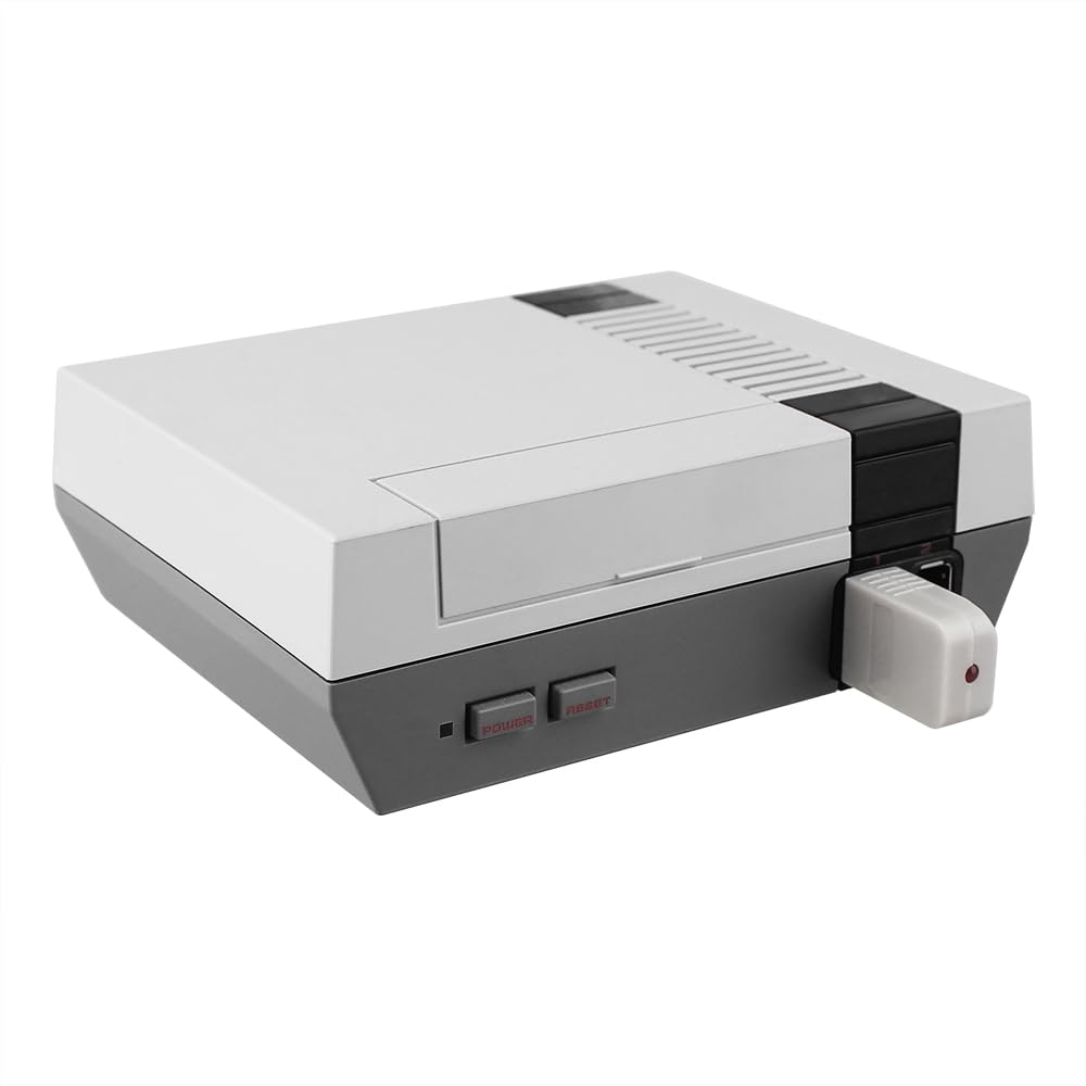 OSTENT Wireless Controller + Receiver Gamepad for Nintendo NES Mini Classic Edition Famicom Mini Console Color White 6 41AzrSWlE1L. SL1000