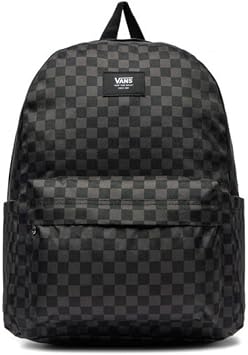 Vans Zaino VN000J3KY281 OLD SKOOL GROM Scacchi Grigio Nero Grigio Nero/TU