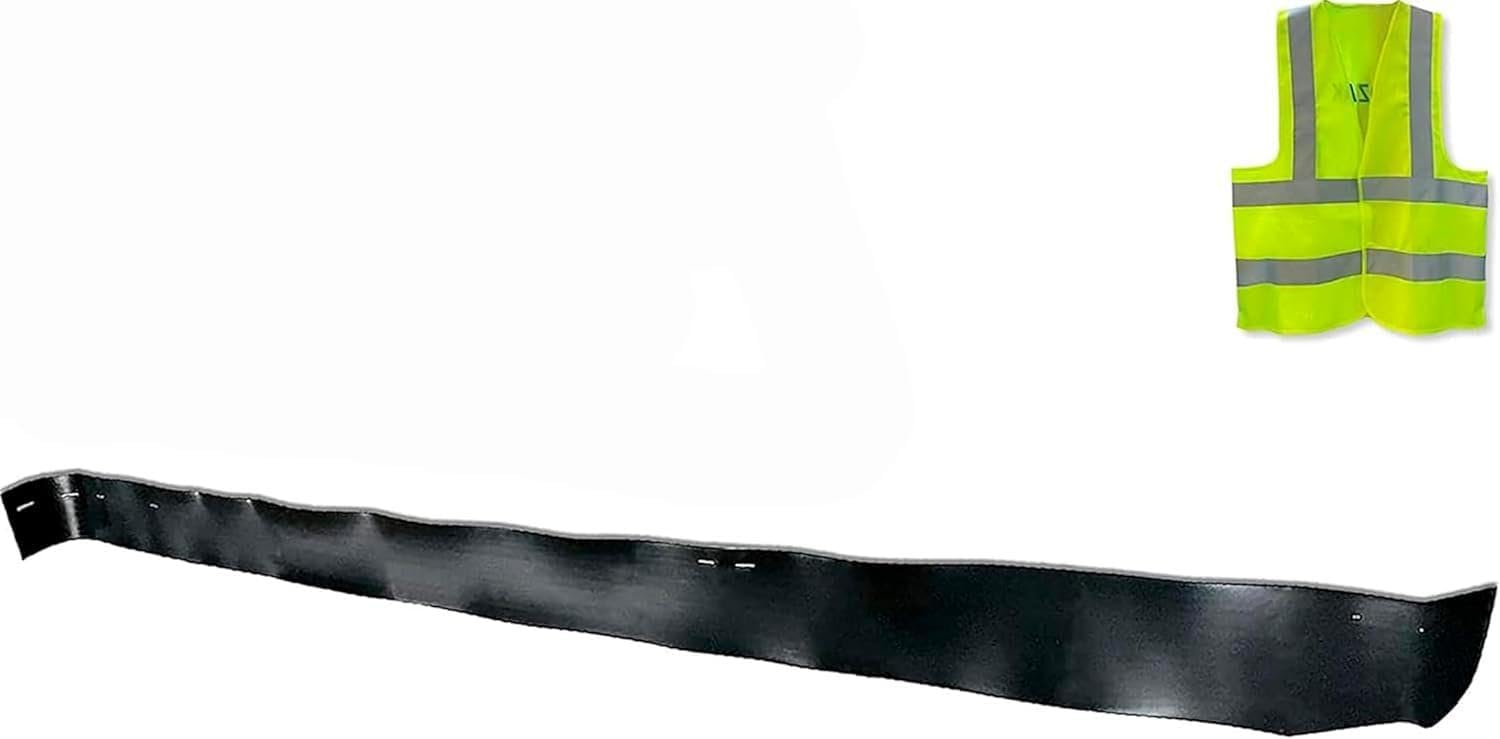 KOZAK Side Fairing Extension 135" for Right Passenger Side, Compatible with Kenworth T680, Includes Logo and KOZAK Reflective Vest