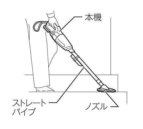 Amazon.co.jp: マキタ コードレス掃除機CL108 カプセル式 標準25分稼働