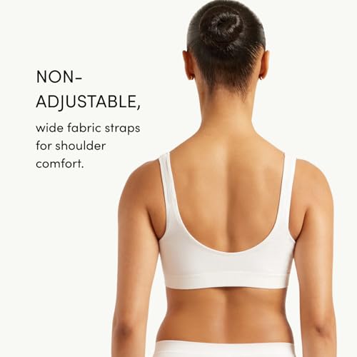 Image of Boody -Seamfree Crop Bra -Seamless Bralette -No Padding, Clips, Fastenings, Wires -Bamboo Viscose -Low-Medium Support Pull-On