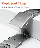 FINESTONE Tytanowy Pasek do Apple Watch Ultra 49 mm - Lekki i Regulowany