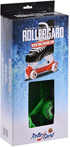 RollerGard Hockey Ice Skate Guards, One Size Fits Most, Neon Green