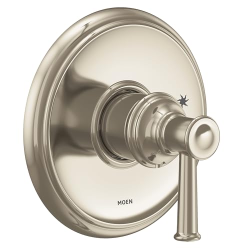Moen UT2311NL Belfield M-CORE 2-Series Kit de Recorte de Ducha de 1 Manija, Válvula Requerida, Níquel Pulido