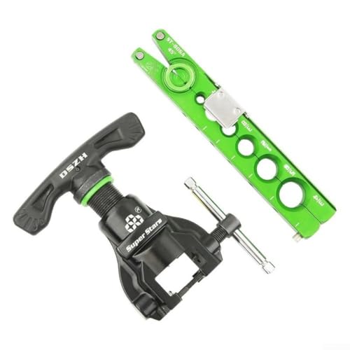 Kit de ensanchamiento para tubería de cobre con bloque de aluminio CNC de 45 grados 5