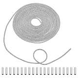 iplusmile Cordones de Brillantes para Zapatos con Cabezas Resistentes y Prácticos Accesorios para Ropa y Calzado en Color Plata, 1 Set Adecuado para Decoración