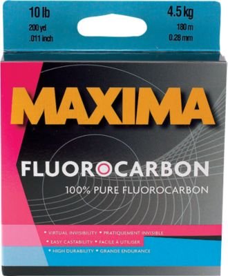 Maxima Fishing Line One Shot Spools, Clear, 40-Pound/200-Yard