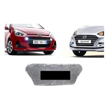 Auto Spare World Front Chrome Grill Compatible With Hyundai Grand i10 2017 Plus (Set of 1 Pcs.)