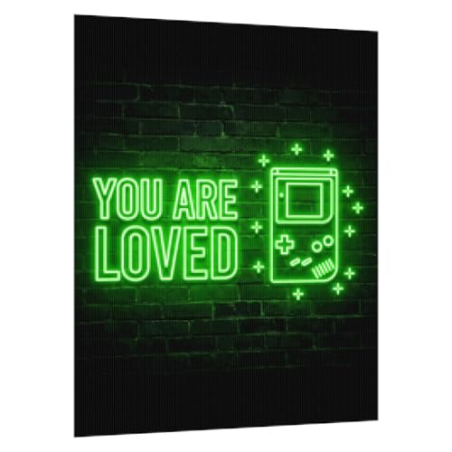 Qiaullityot Green Video Game Diamond Art Kits for Adults Beginners,