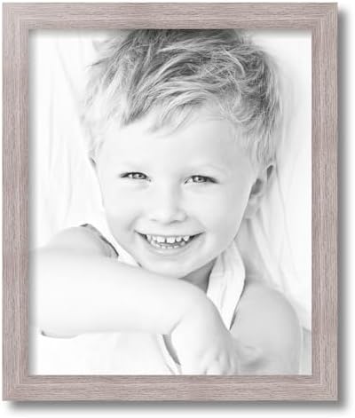 ArtToFrames 14x17 inch Gray Oak - Barnwood Picture Frame, 2WOM76808-973-14x17 - 2