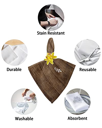 Servilletas de Tela Pack 4 20x20 Pulgadas Bless Our Home miniatura 6