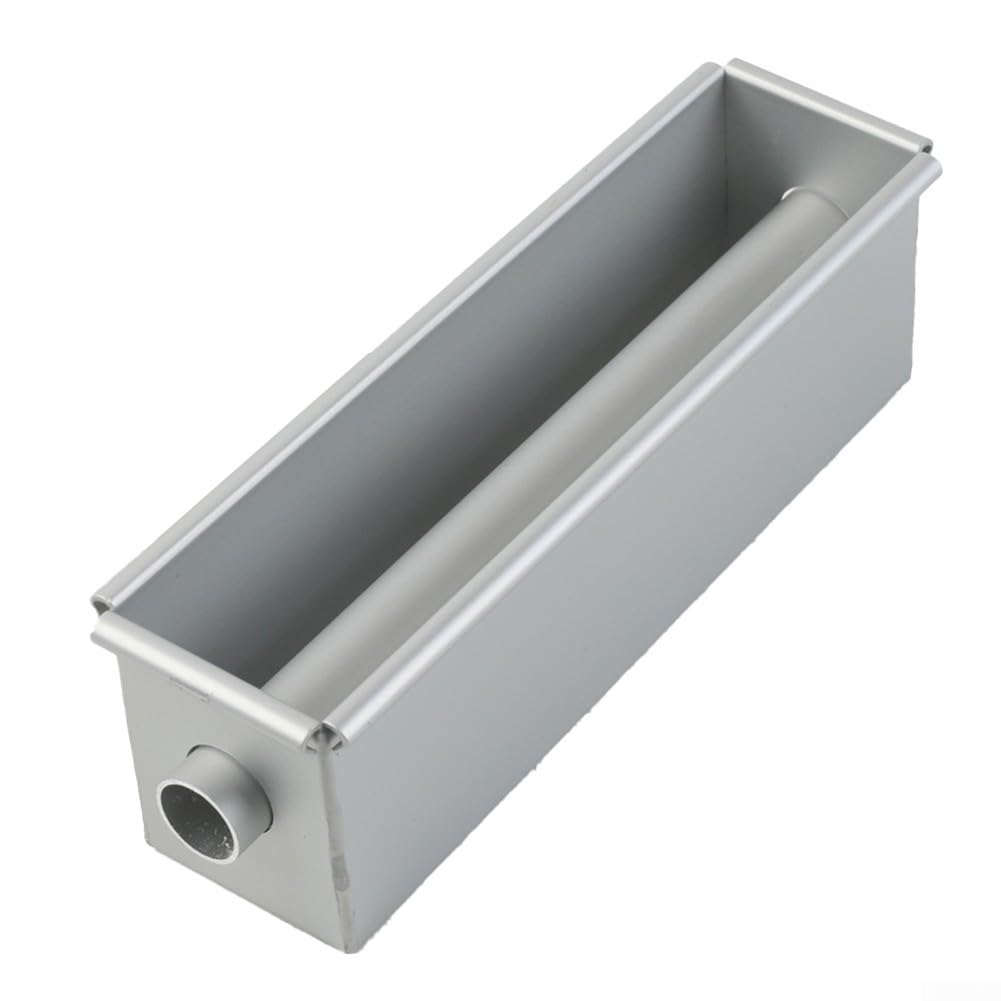 Aluminium Alloy Square Bread Loaf Pan With Center Tube, Scratch-Resistant Nonstick Coating, Easy To Clean(B)