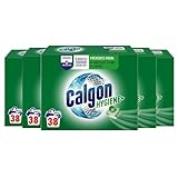 Calgon Hygiene Plus Washing Machine Cleaner & Limescale Remover, Water Softener Tablets, 38 Tablets, Pack of 5 (Total 190 Tabs)
