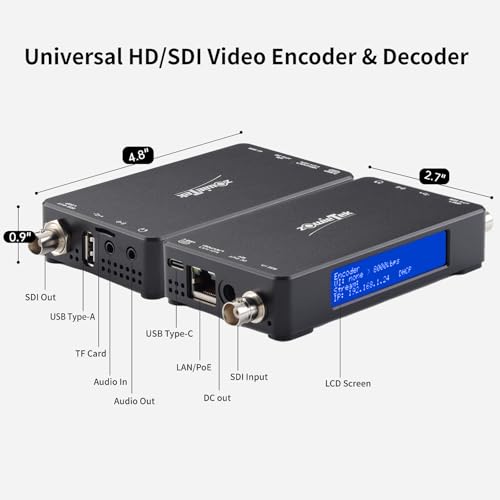 ZowieBox, Codificador/Decodificador Streaming IP 3G-SDI, Solo SDI – vue 9