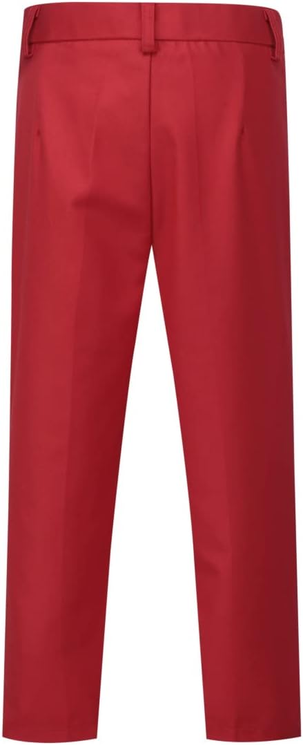 Boyland Boys Solid Color Tuxedo Slim Fit 3 Pieces Suit Set Notched Lapel Jacket Vest Pants for Wedding Prom Party