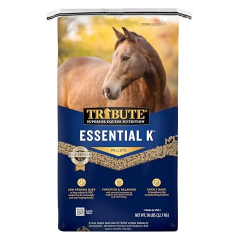 Kalmbach Feeds Tribute Essential K for Horse, 50 lb Cover