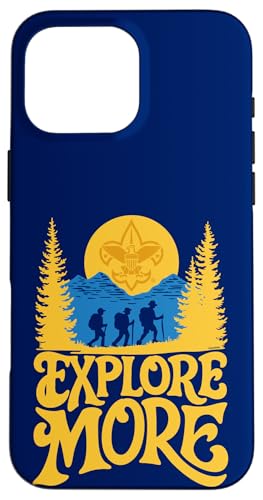 Explore More! Hiking Scouts BSA Cub Scouting Outdoor �X�}�z�P�[�X iPhone 16 Pro Max �p