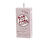 Kurt S. Adler Popcorn Box Christmas Ornament 4 Inch