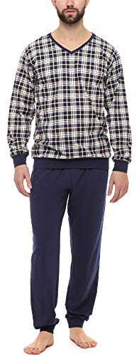 Pyjama ensemble haut et bas vêtements d'intérieur homme Timone TI30-107 confortable
