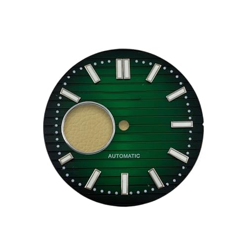 Cadran vert lumineux 30.5mm évite les reflets lisibilité nocturne NH38
