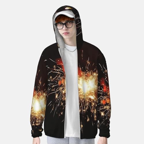 Chaqueta de Sol Ligera con Capucha para Hombre miniatura 2