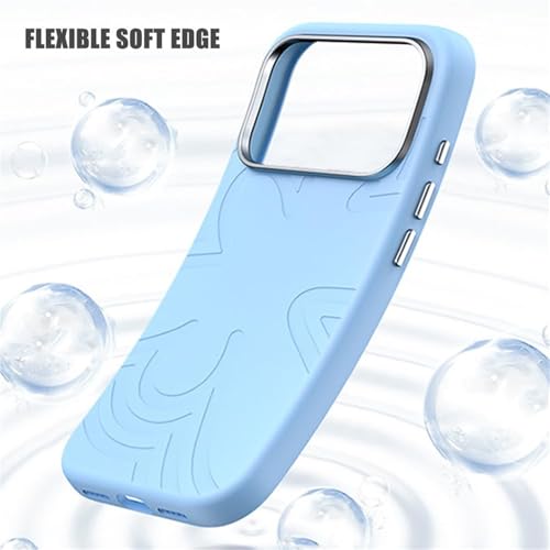 Coque silicone gel iPhone 17 Pro Max avec étui marron et protection objectif - 3