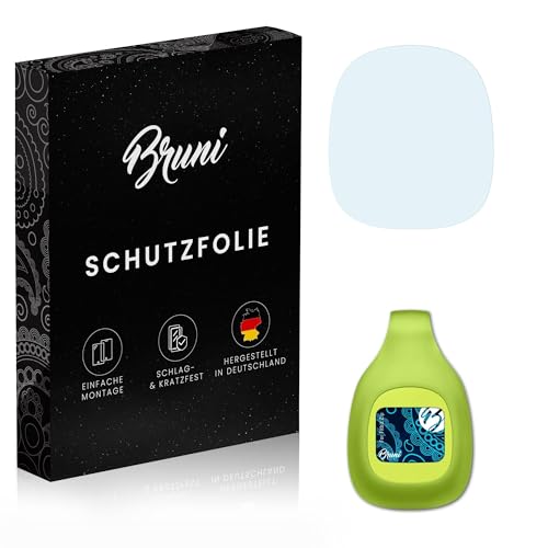 Bruni Schutzfolie kompatibel mit Fitbit Zip Folie, glasklare Bildschirmschutzfolie (2X)
