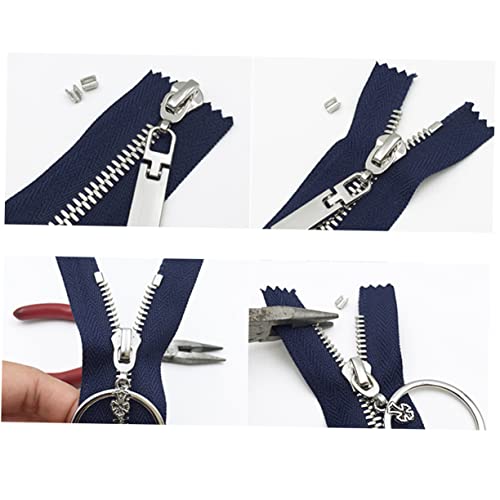 TEHAUX 10 Pcs Acessórios De Carteira Controles Deslizantes Moldados Puxador De Zíper Substituição Do