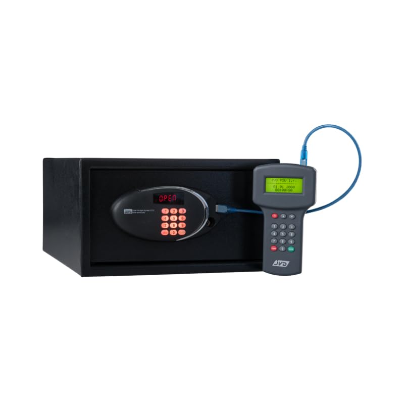 JVD Trustee Plus Safe with external audit device connected